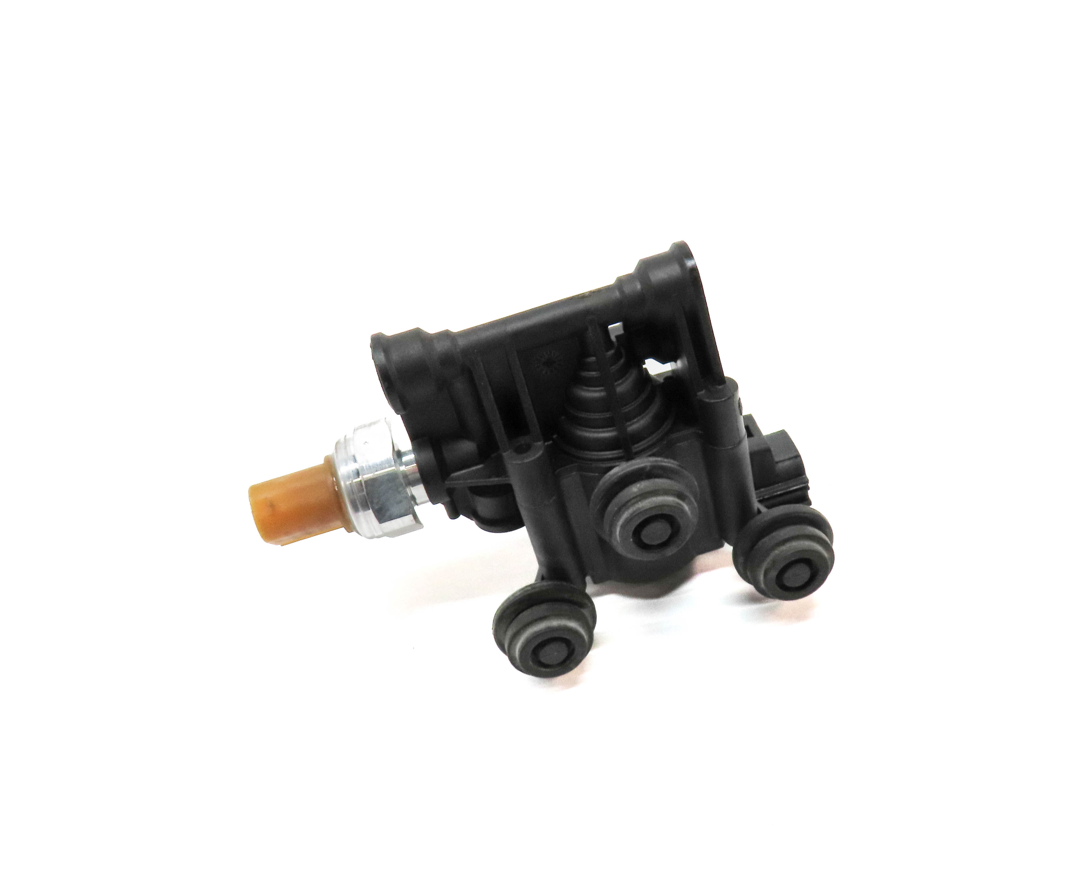 2010 RANGE ROVER (L322) REAR AIR SUSPENSION TRANSFER RELIEF VALVE BLOCK — exact item pictured